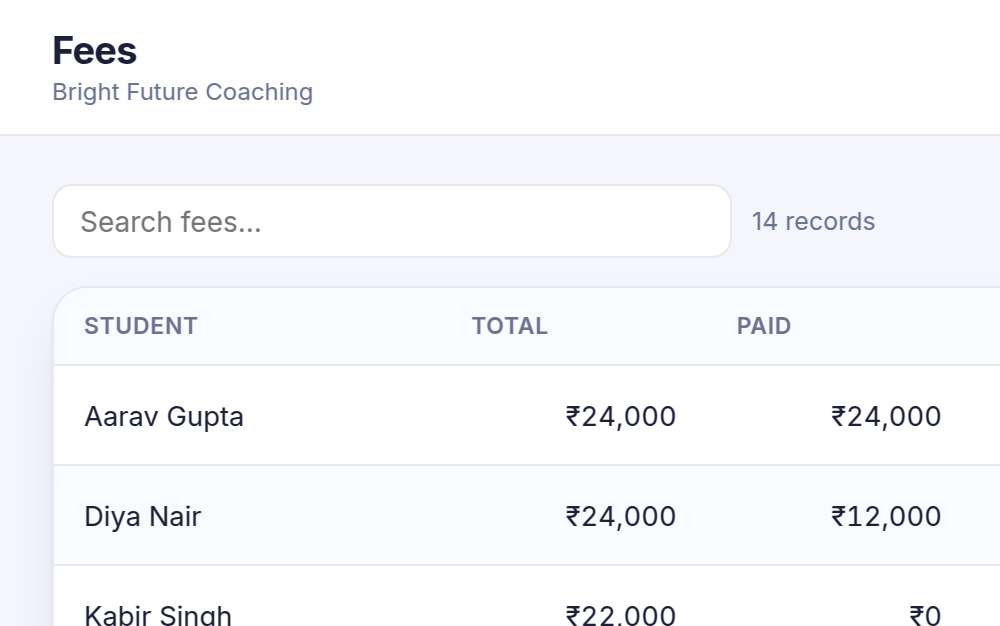 School & Coaching System preview