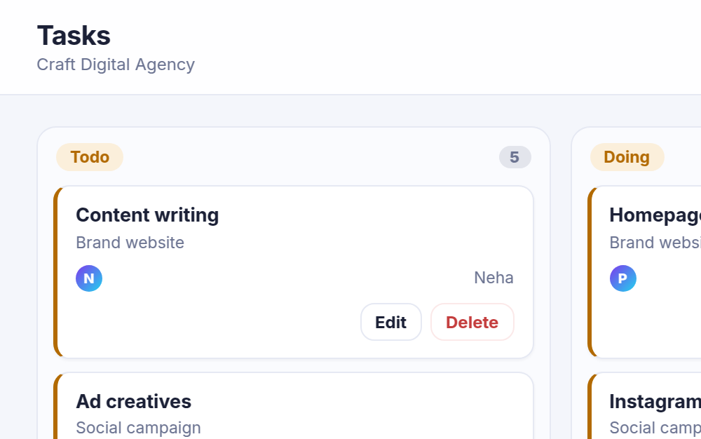 Agency System preview